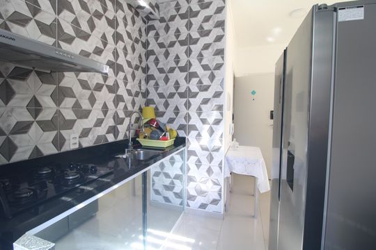 Cozinha de apartamento para alugar com 2 quartos, 50m² em Socorro, São Paulo
