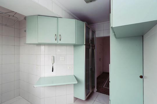Cozinha de apartamento para alugar com 2 quartos, 65m² em Vila Mariana, São Paulo