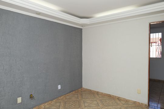 Sala de apartamento para alugar com 2 quartos, 50m² em Chacara Dona Olivia, Ferraz de Vasconcelos