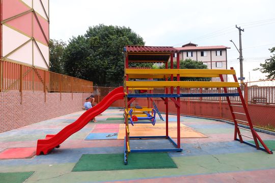 Área comum - Playground de apartamento para alugar com 2 quartos, 50m² em Chacara Dona Olivia, Ferraz de Vasconcelos