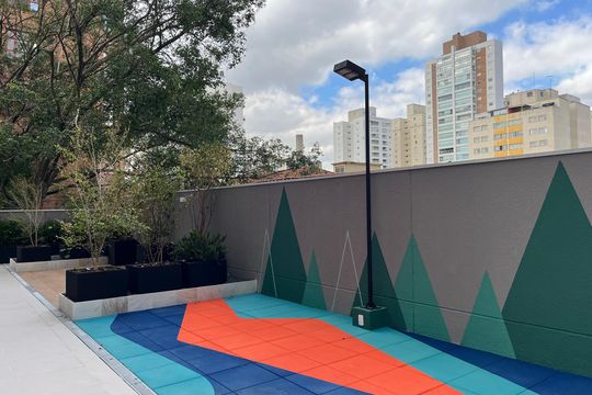Área comum de apartamento para alugar com 1 quarto, 28m² em Pompeia, São Paulo