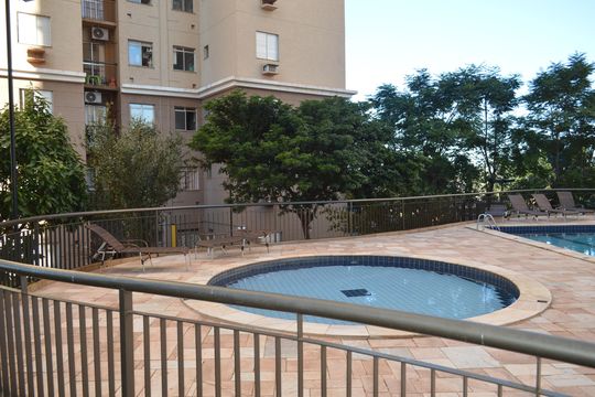 Área comum - Piscina de apartamento para alugar com 2 quartos, 68m² em Ipiranga, Ribeirão Preto