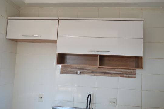 Cozinha de apartamento para alugar com 2 quartos, 68m² em Ipiranga, Ribeirão Preto