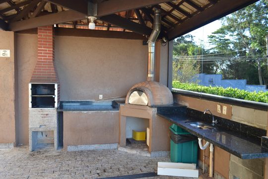 Área comum - Churrasqueira de apartamento para alugar com 2 quartos, 68m² em Ipiranga, Ribeirão Preto