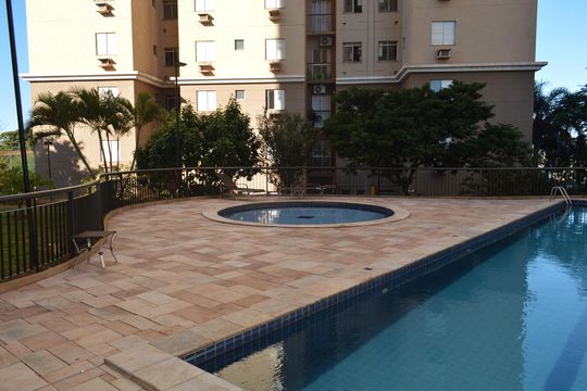 Área comum - Piscina de apartamento para alugar com 2 quartos, 68m² em Ipiranga, Ribeirão Preto