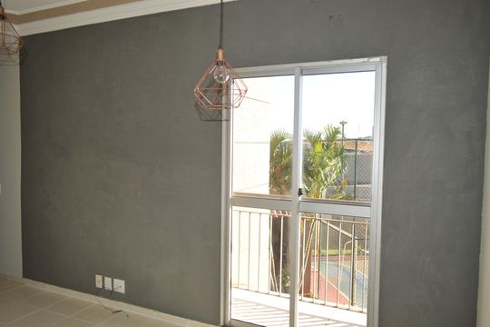 Sala de apartamento para alugar com 3 quartos, 68m² em Ipiranga, Ribeirão Preto
