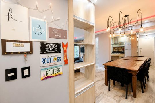Sala de apartamento para alugar com 3 quartos, 70m² em Centro, Gravataí