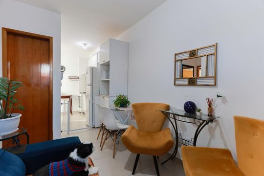 Sala de apartamento para alugar com 2 quartos, 45m² em Vila Vitorio Mazzei, São Paulo