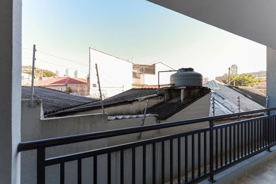 Vista da sala de apartamento para alugar com 2 quartos, 45m² em Vila Vitorio Mazzei, São Paulo