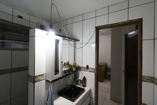 Banheiro de casa para alugar com 1 quarto, 154m² em Santo Antônio, São Caetano do Sul