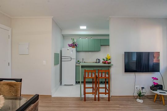 Sala de apartamento à venda com 3 quartos, 67m² em Cristo Redentor, Porto Alegre