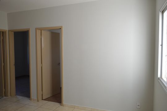 Sala de apartamento para alugar com 2 quartos, 50m² em Jardim Heitor Rigon, Ribeirão Preto
