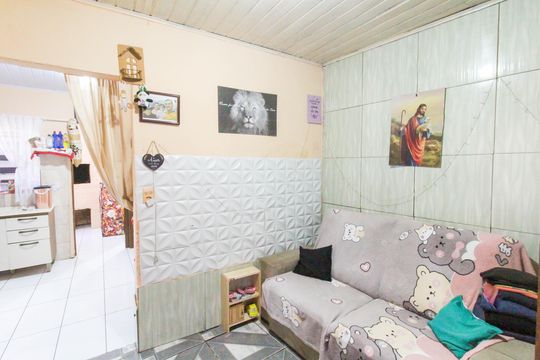 Sala de casa à venda com 2 quartos, 60m² em Harmonia, Canoas