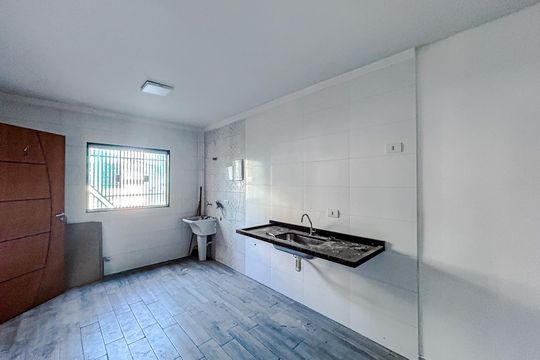 Cozinha e Área de Serviço de apartamento para alugar com 1 quarto, 30m² em Vila Sao Geraldo, São Paulo