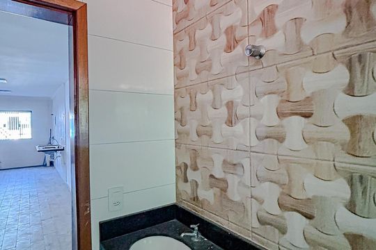 Banheiro de apartamento para alugar com 1 quarto, 30m² em Vila Sao Geraldo, São Paulo