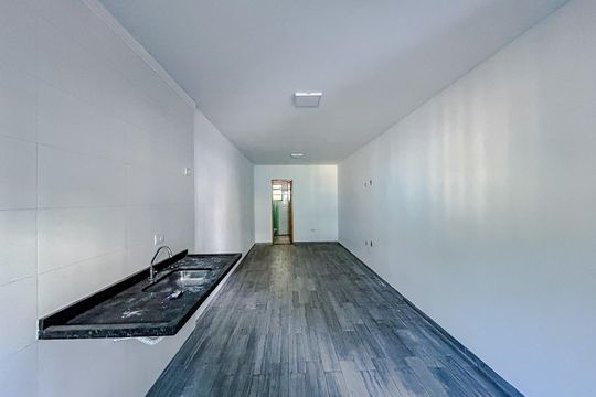 Cozinha e Área de Serviço de apartamento para alugar com 1 quarto, 30m² em Vila Sao Geraldo, São Paulo