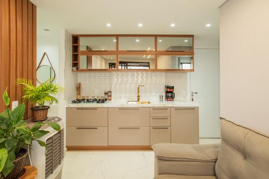Cozinha de apartamento à venda com 2 quartos, 39m² em Planalto Paulista, São Paulo