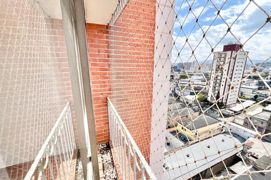 Varanda da sala de apartamento à venda com 2 quartos, 52m² em Casa Verde, São Paulo