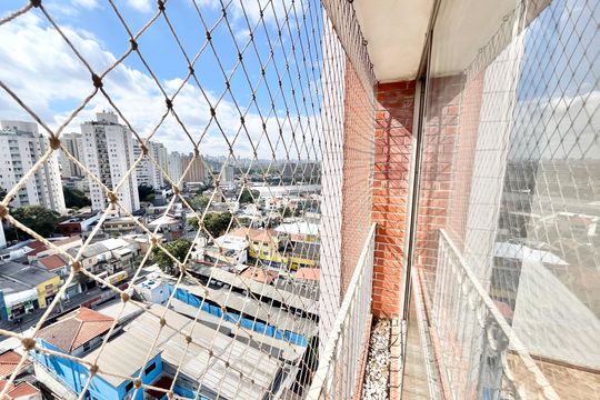 Varanda da sala de apartamento à venda com 2 quartos, 52m² em Casa Verde, São Paulo