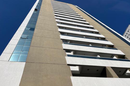 Fachada do Prédio de kitnet/studio à venda com 1 quarto, 40m² em Pacaembu, São Paulo