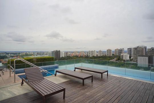 Área Comum  de apartamento para alugar com 1 quarto, 38m² em Bela Vista, Porto Alegre