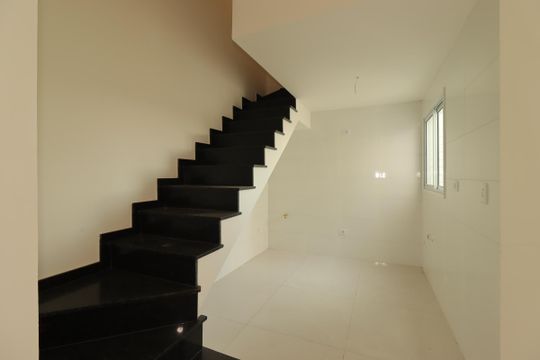 Cozinha de apartamento à venda com 2 quartos, 82m² em Vila Curuçá, Santo André