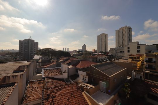 Vista do Quintal de apartamento à venda com 2 quartos, 82m² em Vila Curuçá, Santo André
