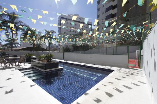 Área comum - Piscina de apartamento à venda com 2 quartos, 80m² em Buritis, Belo Horizonte