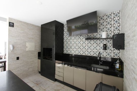 Área comum - Churrasqueira de apartamento à venda com 2 quartos, 80m² em Buritis, Belo Horizonte