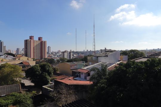 Vista da Sacada da Suíte de apartamento à venda com 2 quartos, 149m² em Vila Curuçá, Santo André