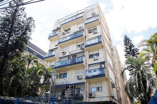 Fachada de apartamento à venda com 2 quartos, 106m² em Praia de Belas, Porto Alegre