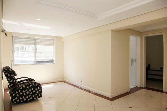 Sala de apartamento à venda com 2 quartos, 106m² em Praia de Belas, Porto Alegre