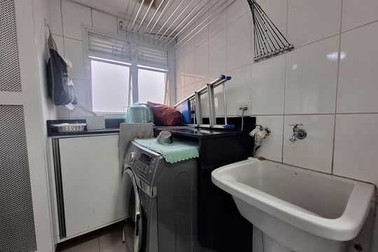 Área de Serviço de apartamento à venda com 4 quartos, 127m² em Centro, Santo André