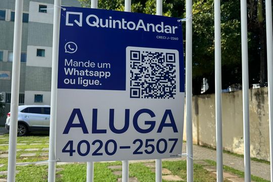 Placa de apartamento para alugar com 2 quartos, 65m² em Stella Maris, Salvador