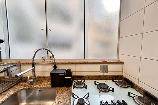 Cozinha de apartamento à venda com 3 quartos, 110m² em Ipanema, Rio de Janeiro