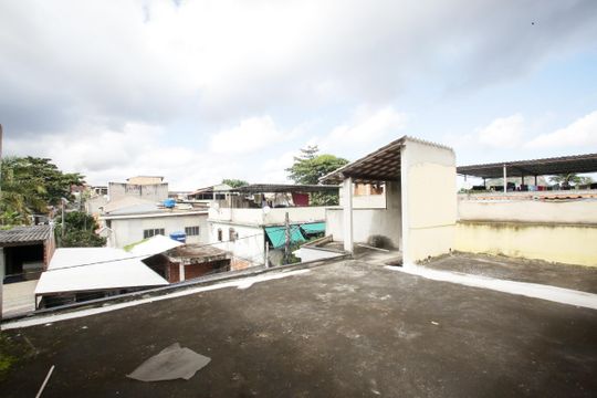 Terraço de casa à venda com 3 quartos, 240m² em Taquara, Rio de Janeiro