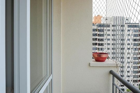 Varanda de apartamento à venda com 2 quartos, 63m² em Santo Antônio, São Caetano do Sul