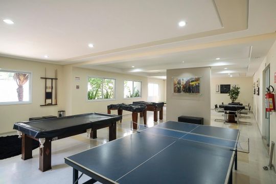 Salão de jogos de apartamento à venda com 2 quartos, 63m² em Santo Antônio, São Caetano do Sul
