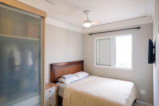 Suíte de apartamento à venda com 2 quartos, 63m² em Santo Antônio, São Caetano do Sul
