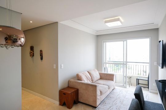 Sala de apartamento à venda com 2 quartos, 63m² em Santo Antônio, São Caetano do Sul