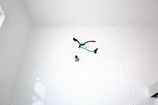 Banheiro Social de apartamento para alugar com 2 quartos, 45m² em Fonte Grande, Contagem