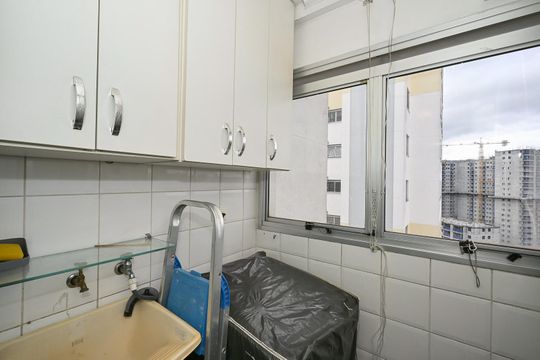 Área de Serviço  de apartamento para alugar com 2 quartos, 54m² em Chacara Nossa Senhora do Bom Conselho, São Paulo