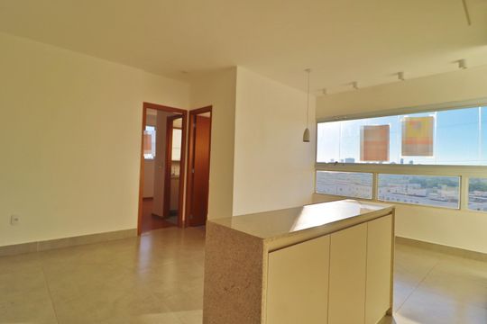 Sala de apartamento para alugar com 1 quarto, 62m² em Morada da Colina, Uberlândia