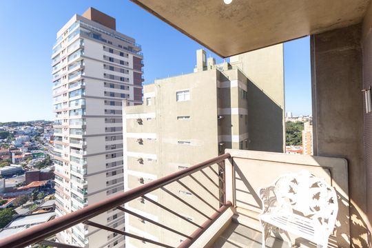 Sacada de apartamento à venda com 3 quartos, 110m² em Centro, Campinas