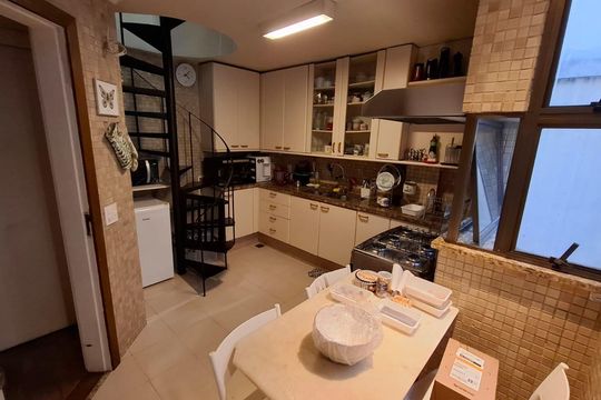 Cozinha de apartamento à venda com 3 quartos, 320m² em Ipanema, Rio de Janeiro
