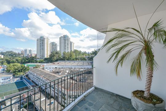 Sacada de apartamento para alugar com 2 quartos, 110m² em Jardim Umuarama, São Paulo