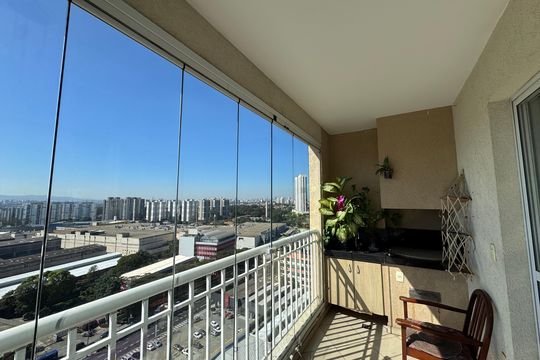 Varanda de apartamento à venda com 3 quartos, 113m² em Vila Campesina, Osasco
