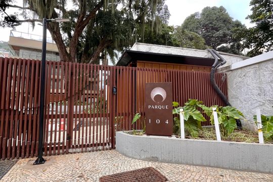 Fachada de kitnet/studio à venda com 1 quarto, 30m² em Gávea, Rio de Janeiro