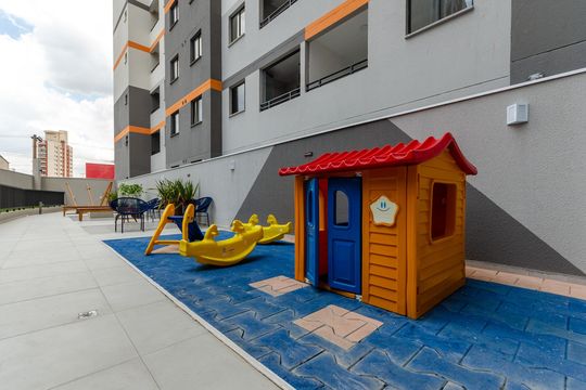 Área comum - Playground de apartamento para alugar com 2 quartos, 34m² em Moinho Velho, São Paulo