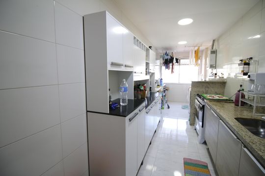 Cozinha  de apartamento para alugar com 3 quartos, 100m² em Taquara, Rio de Janeiro